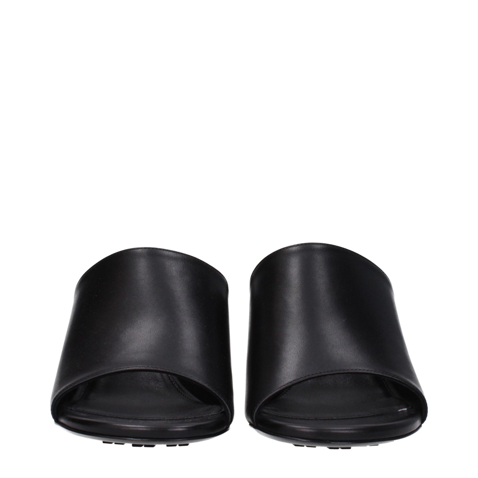 Black Leather Sandal