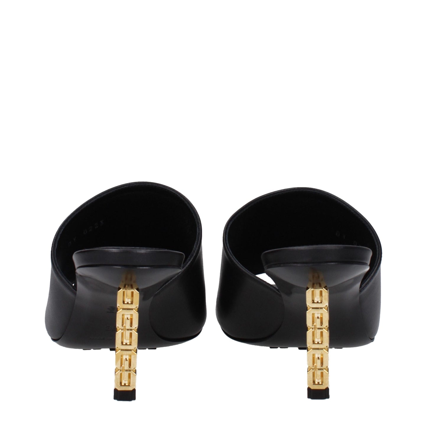 Black Leather Sandal