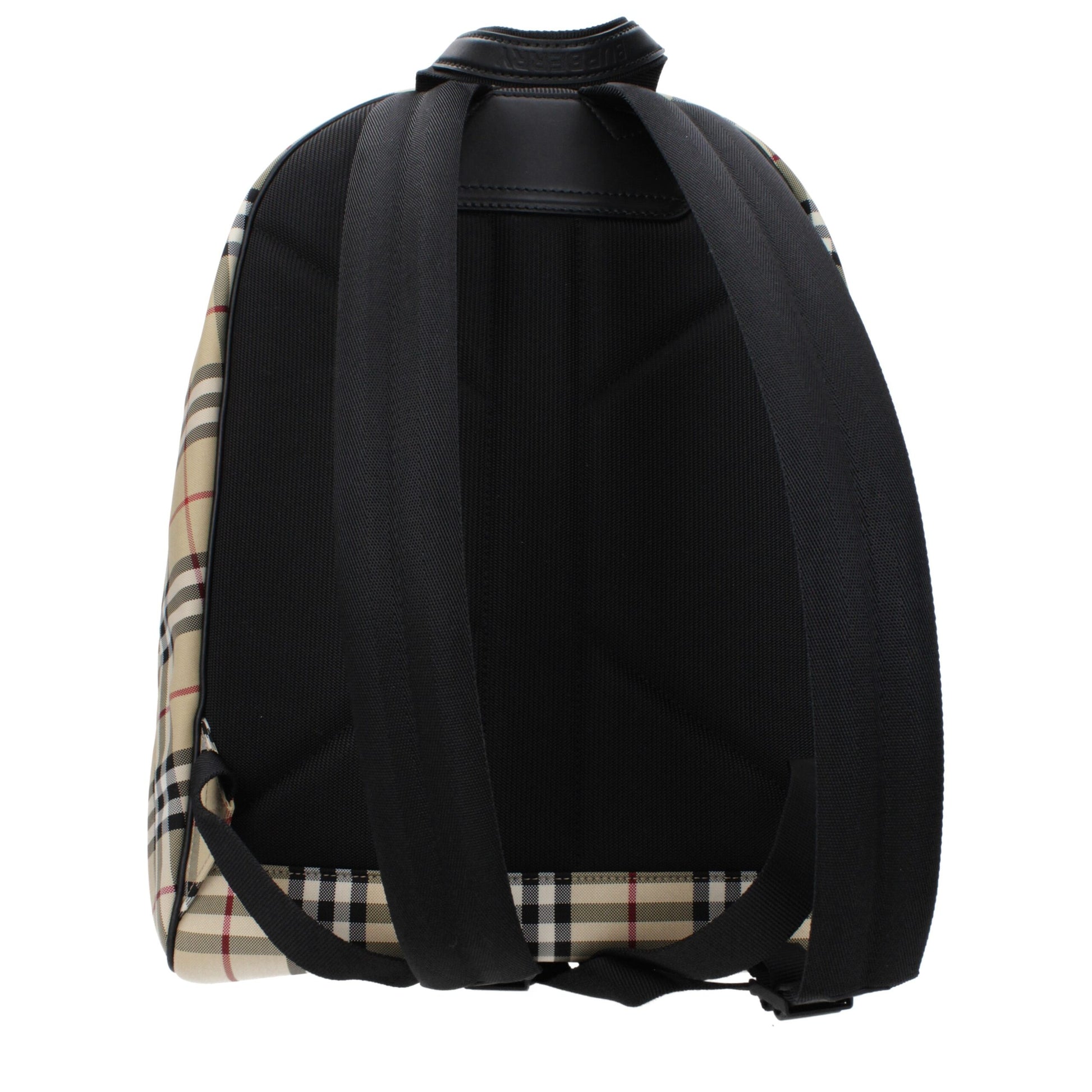 Beige Fabric Backpacks