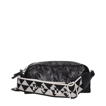 Black Leather Crossbody Bags