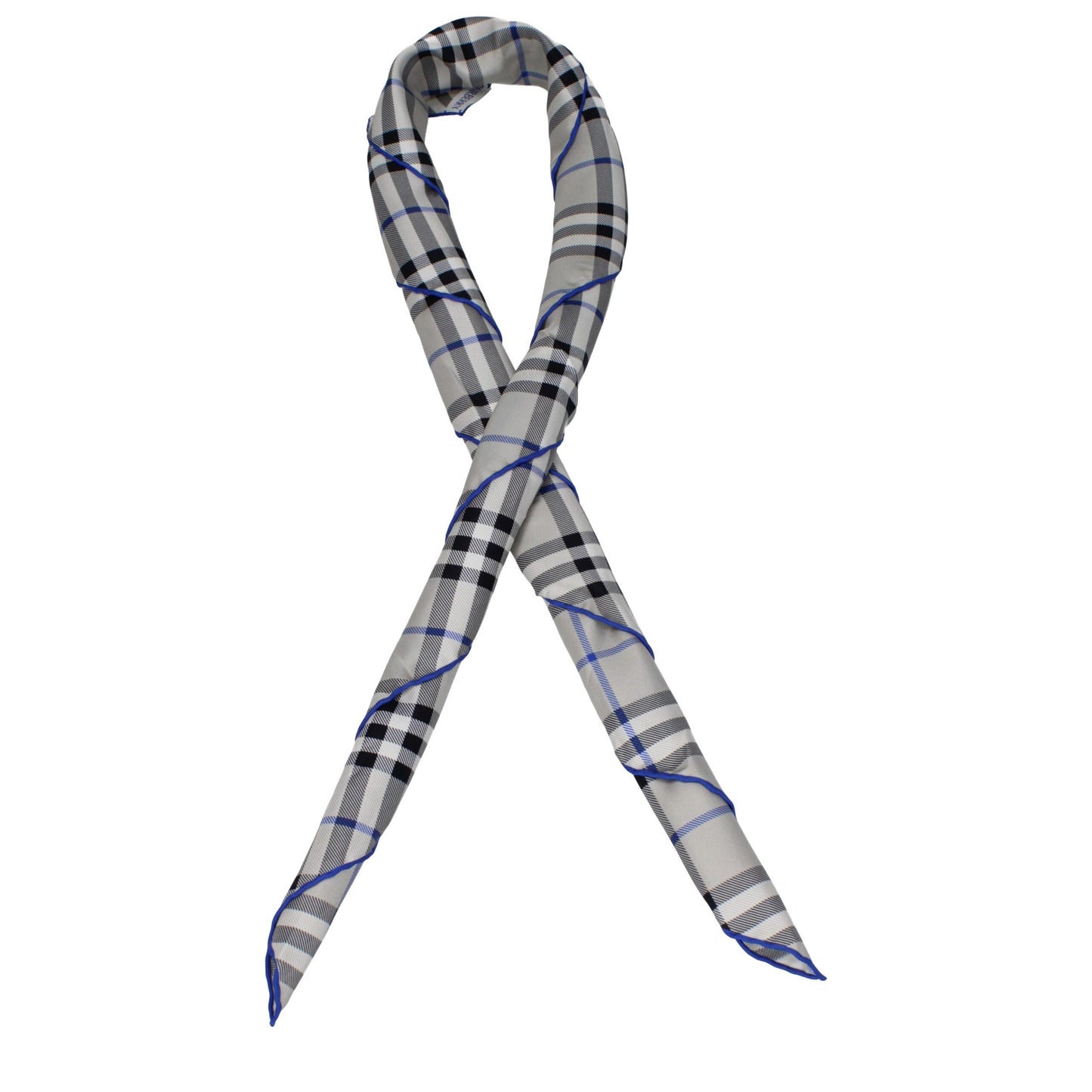 Gray Silk Foulards