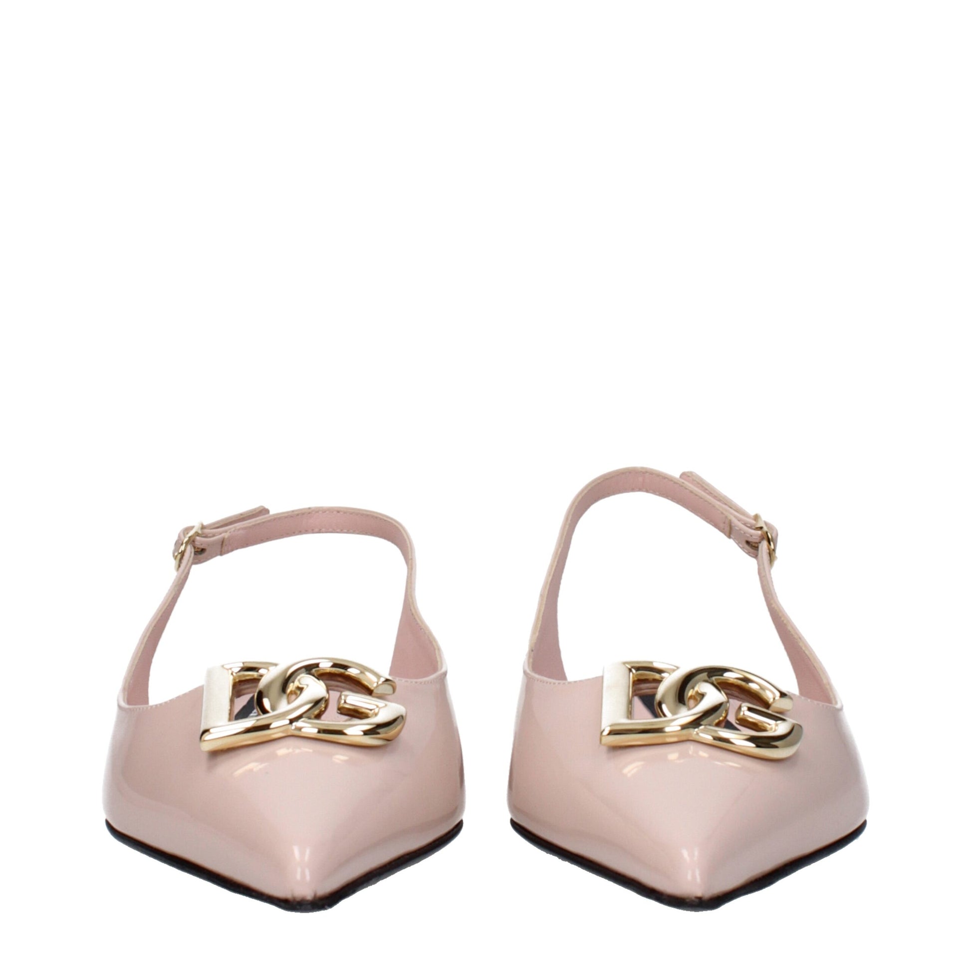 Pink Leather Ballet Flats