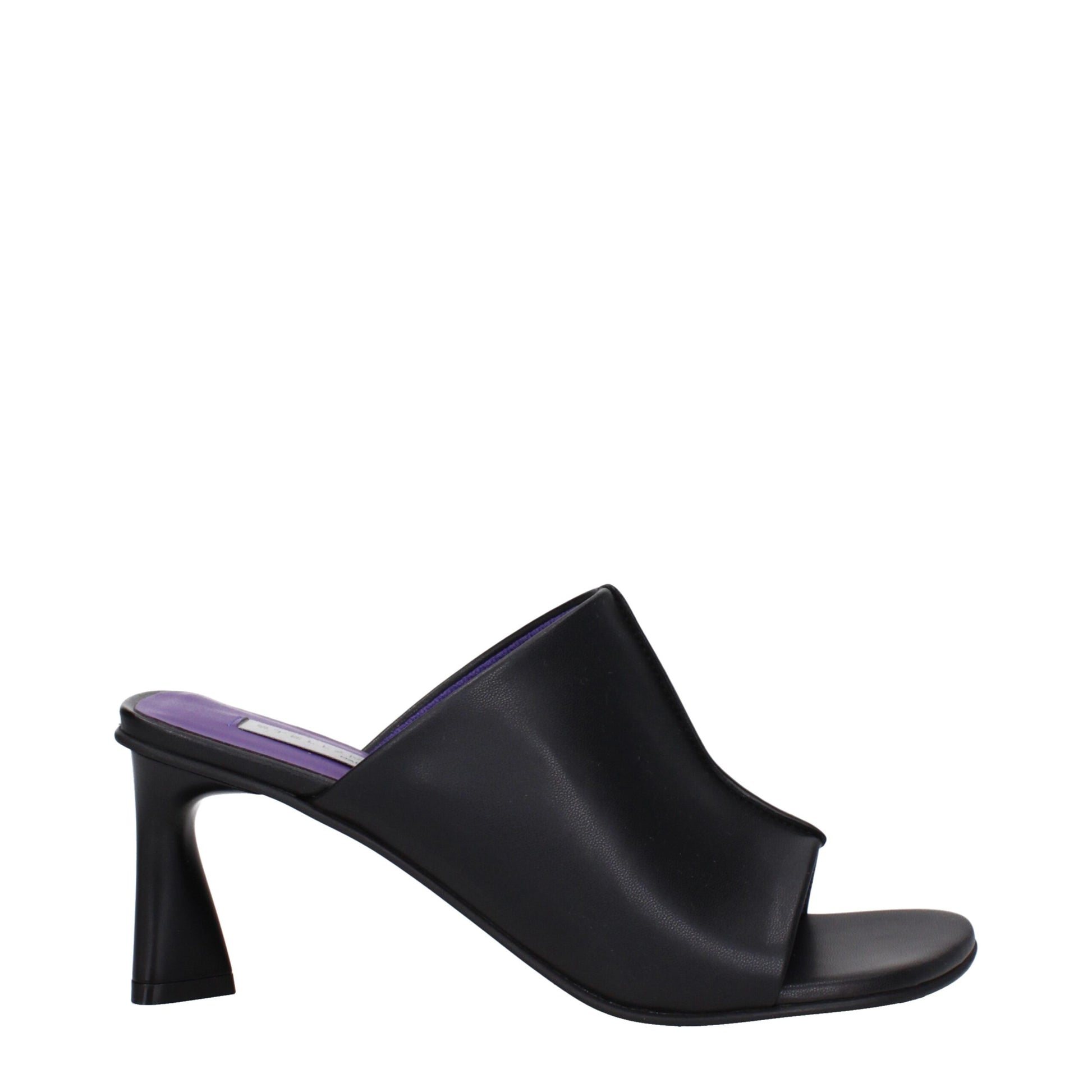 Black Leather Sandal