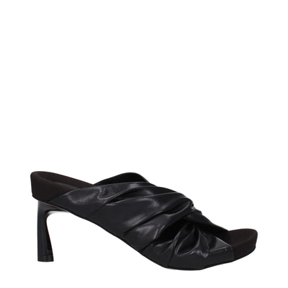 Black Leather Sandal