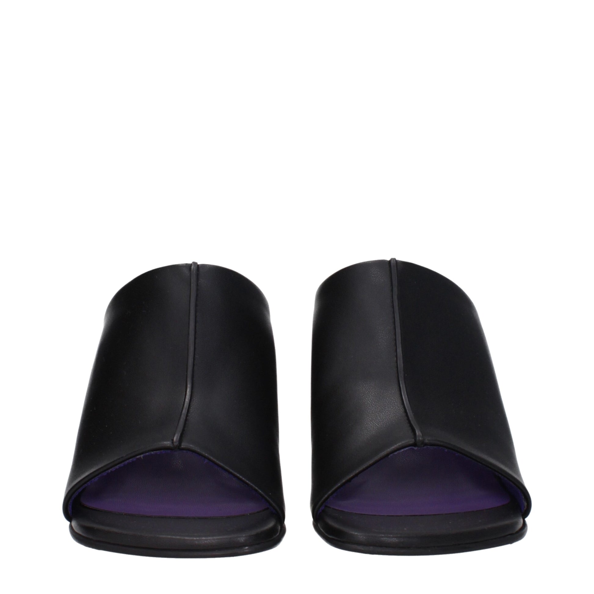 Black Leather Sandal