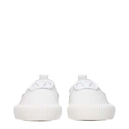 White Leather Slip-On Loafer