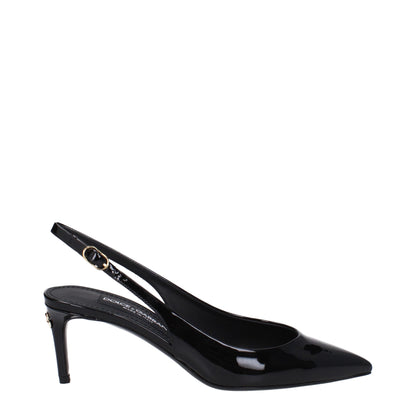 Black Leather Sandal