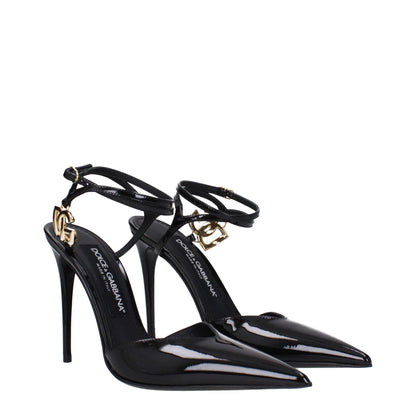Black Leather Sandal