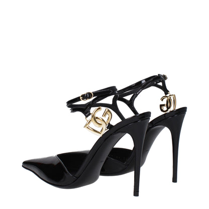 Black Leather Sandal