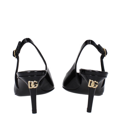 Black Leather Sandal