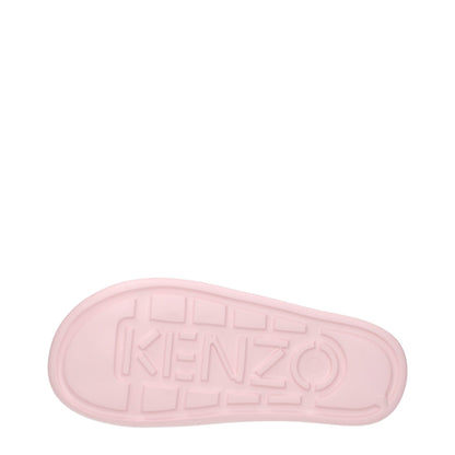 Pink Cotton Slippers Sandals