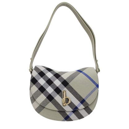 Gray Fabric Crossbody Bags