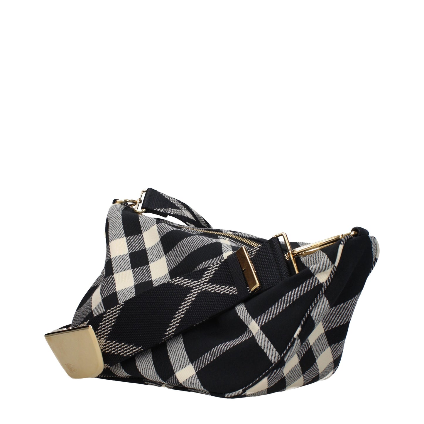 Black Fabric Crossbody Bags