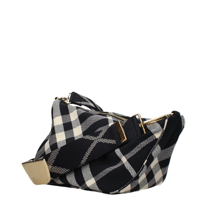 Black Fabric Crossbody Bags