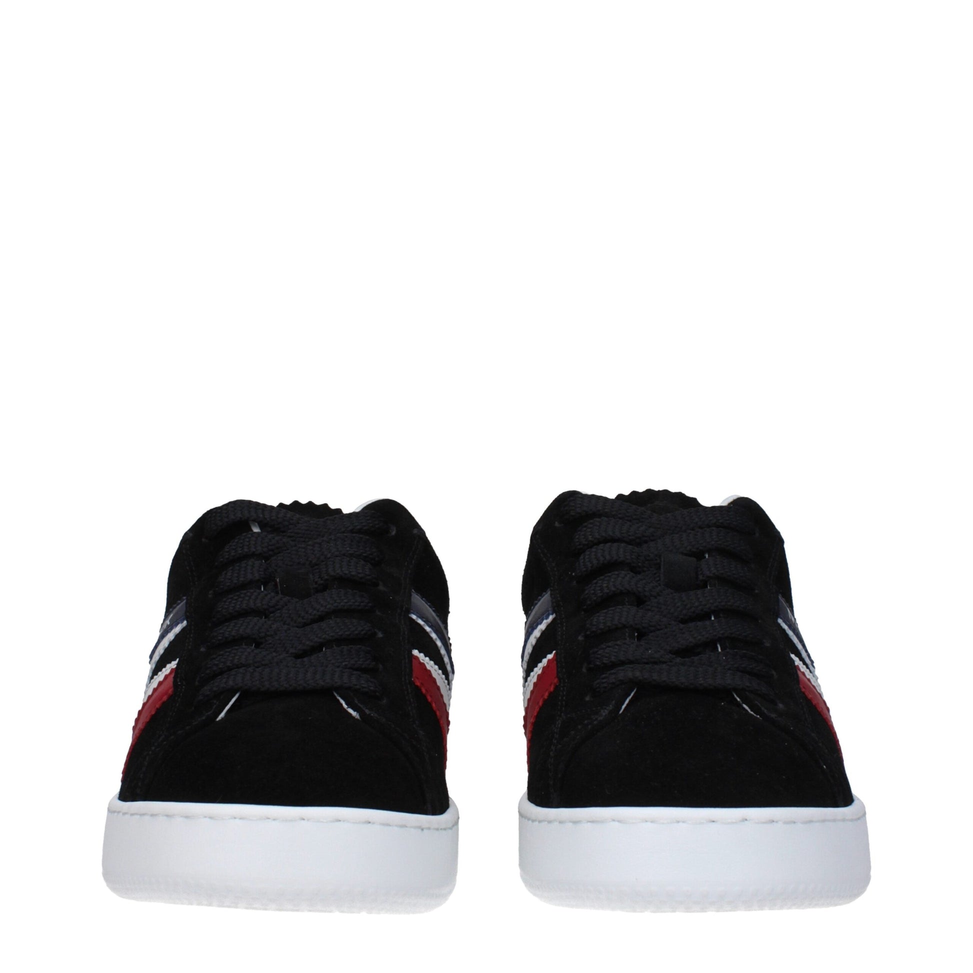 Black Leather Sneakers