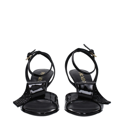 Black Leather Sandal