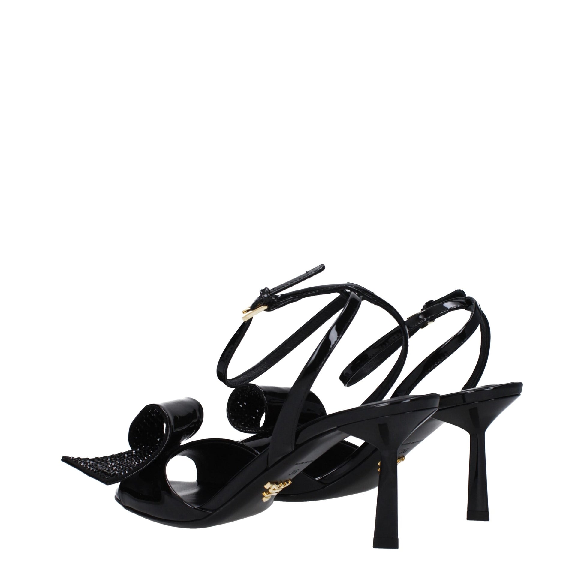 Black Leather Sandal