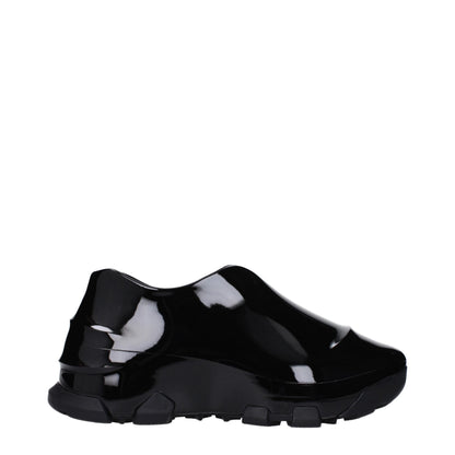 Black Cotton Low Tops