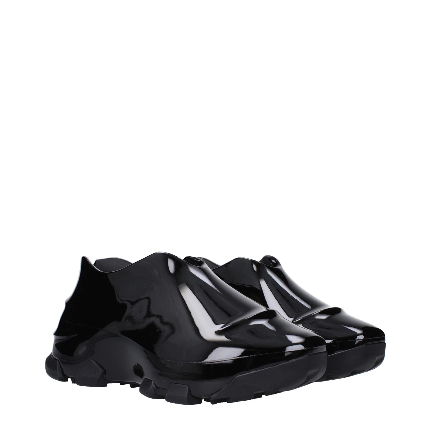 Black Cotton Low Tops