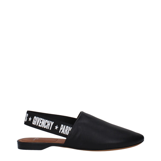 Black Leather Sandal