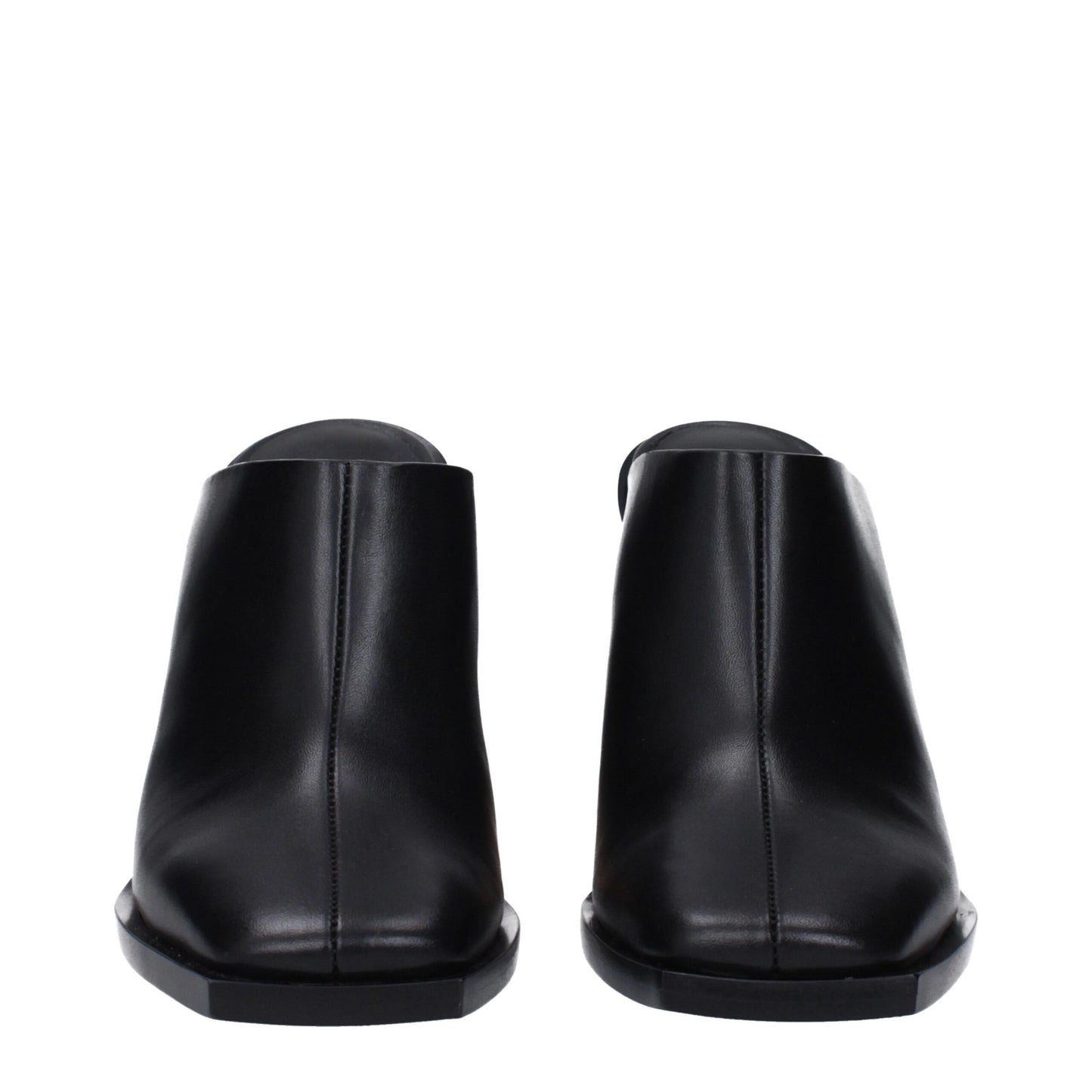 Black Leather Sandal