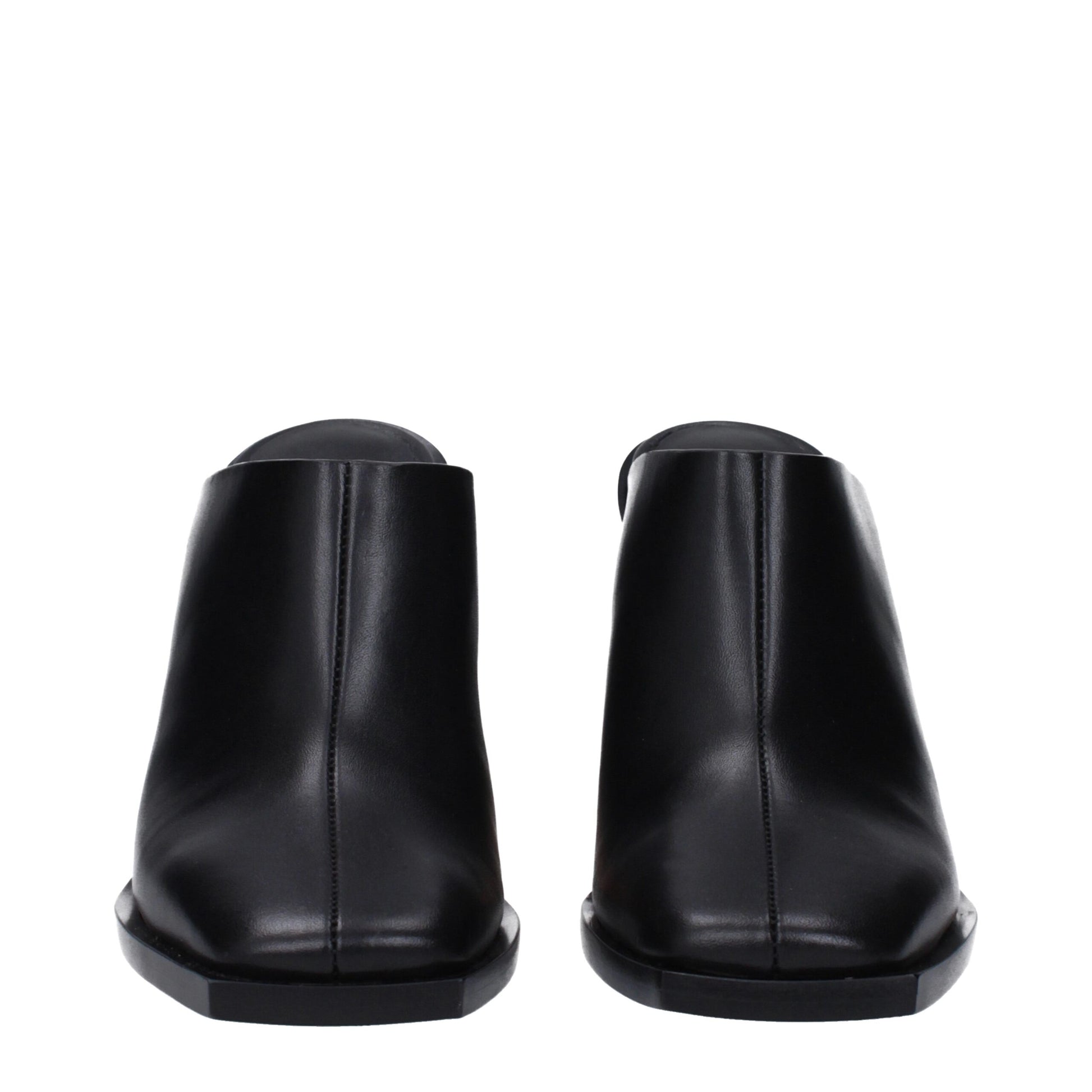 Black Leather Sandal