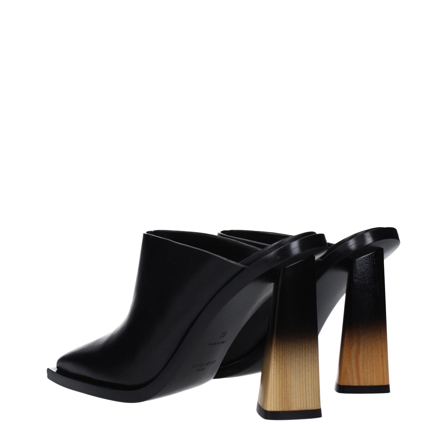 Black Leather Sandal