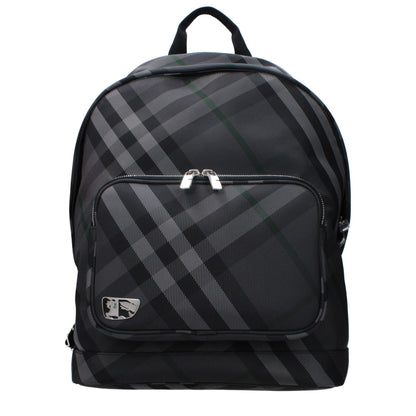 Gray Fabric Backpacks