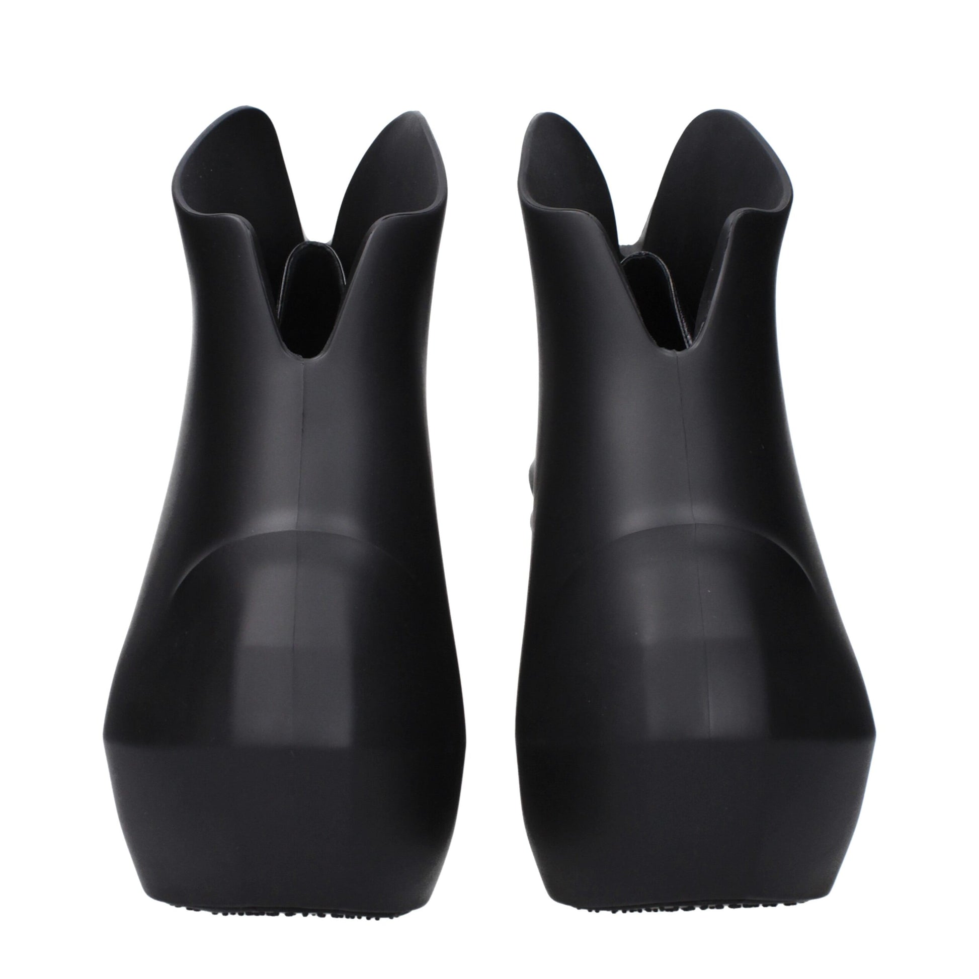 Black Cotton Wedges Sandals