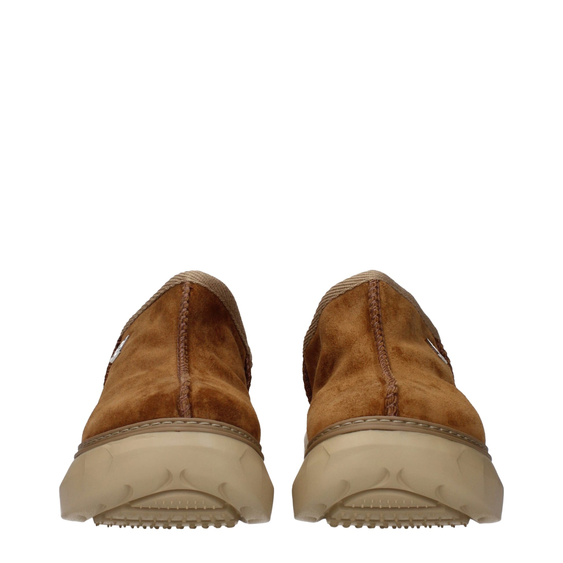Brown Leather Slippers Sandals