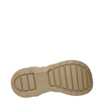Brown Leather Slippers Sandals