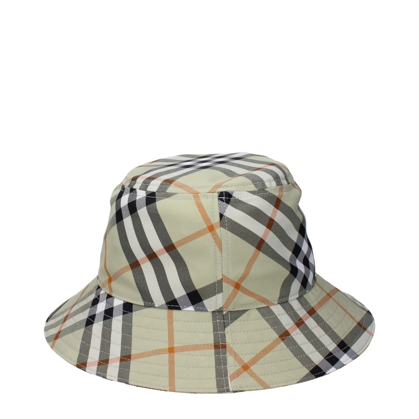 Green Fabric Bucket Hats