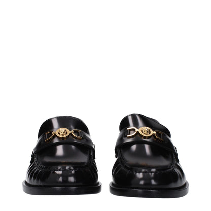 Black Leather Loafer