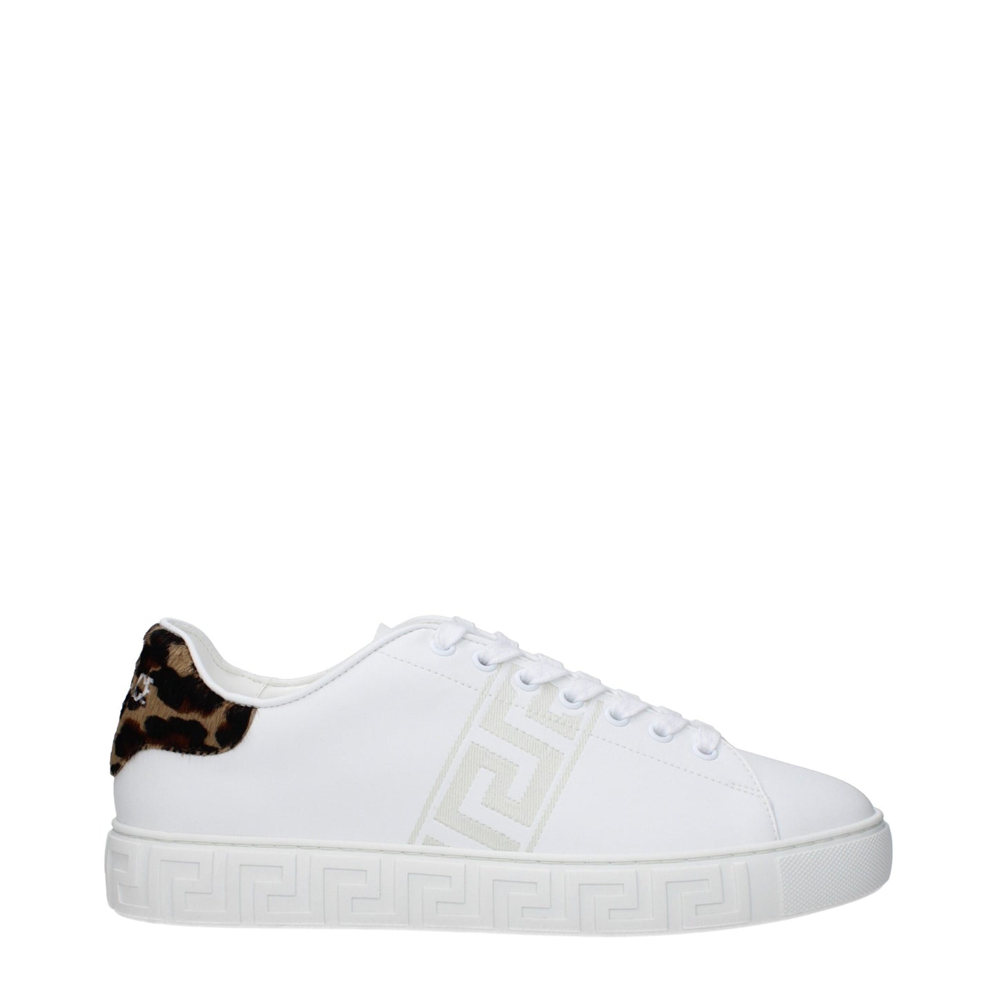 White Leather Low Tops