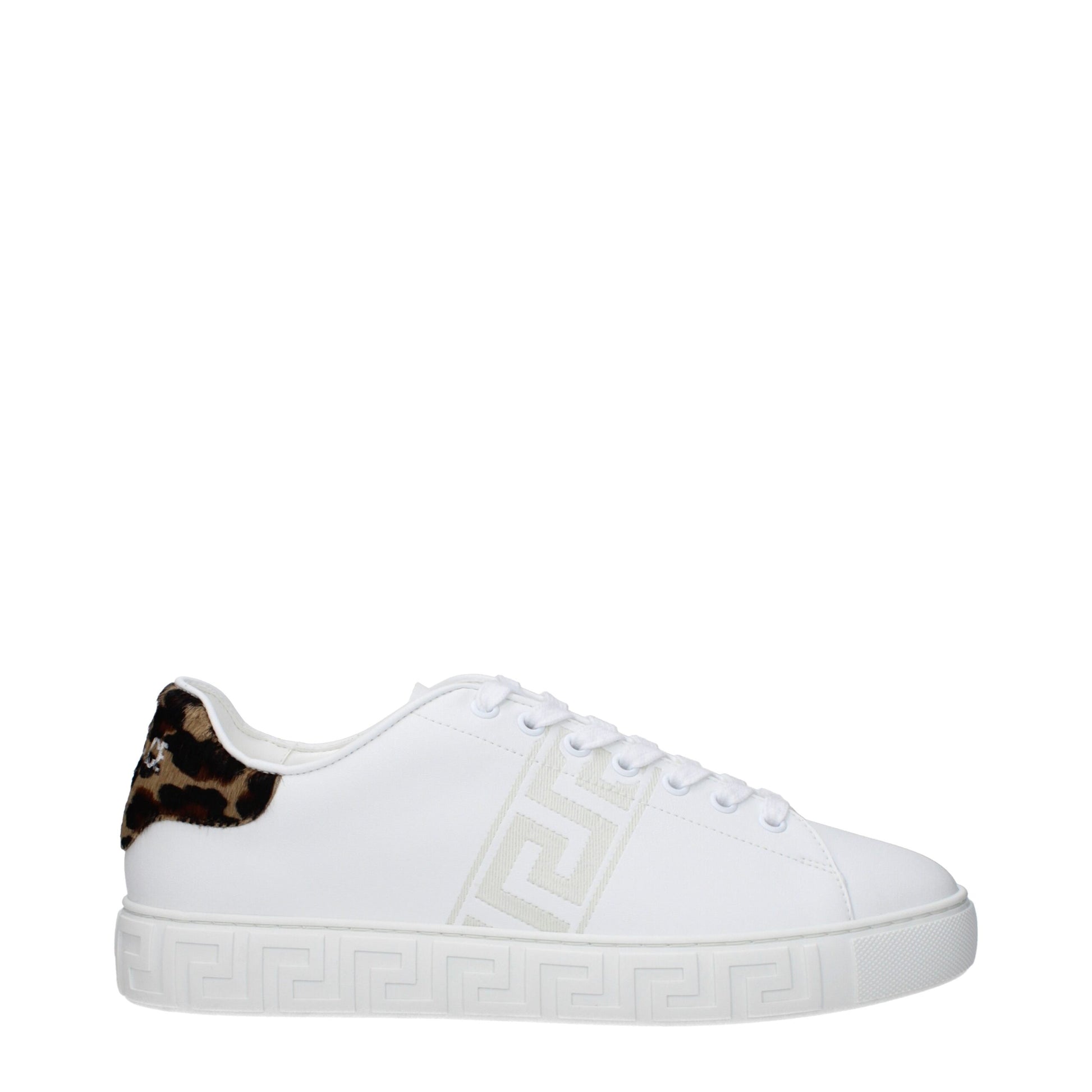 White Leather Low Tops