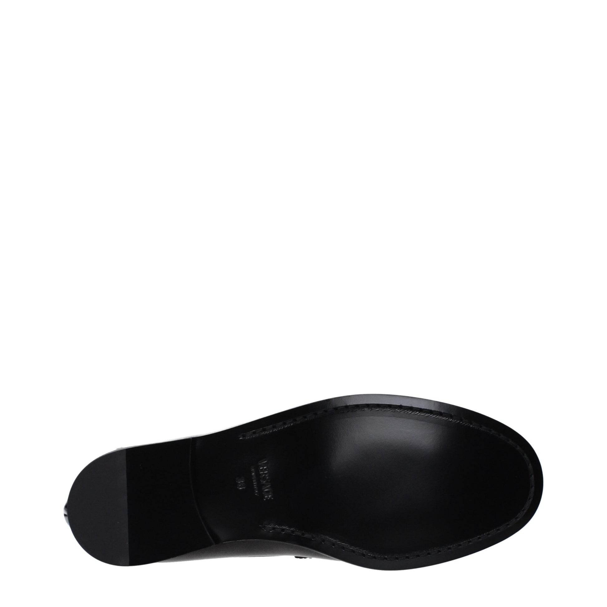Black Leather Loafer