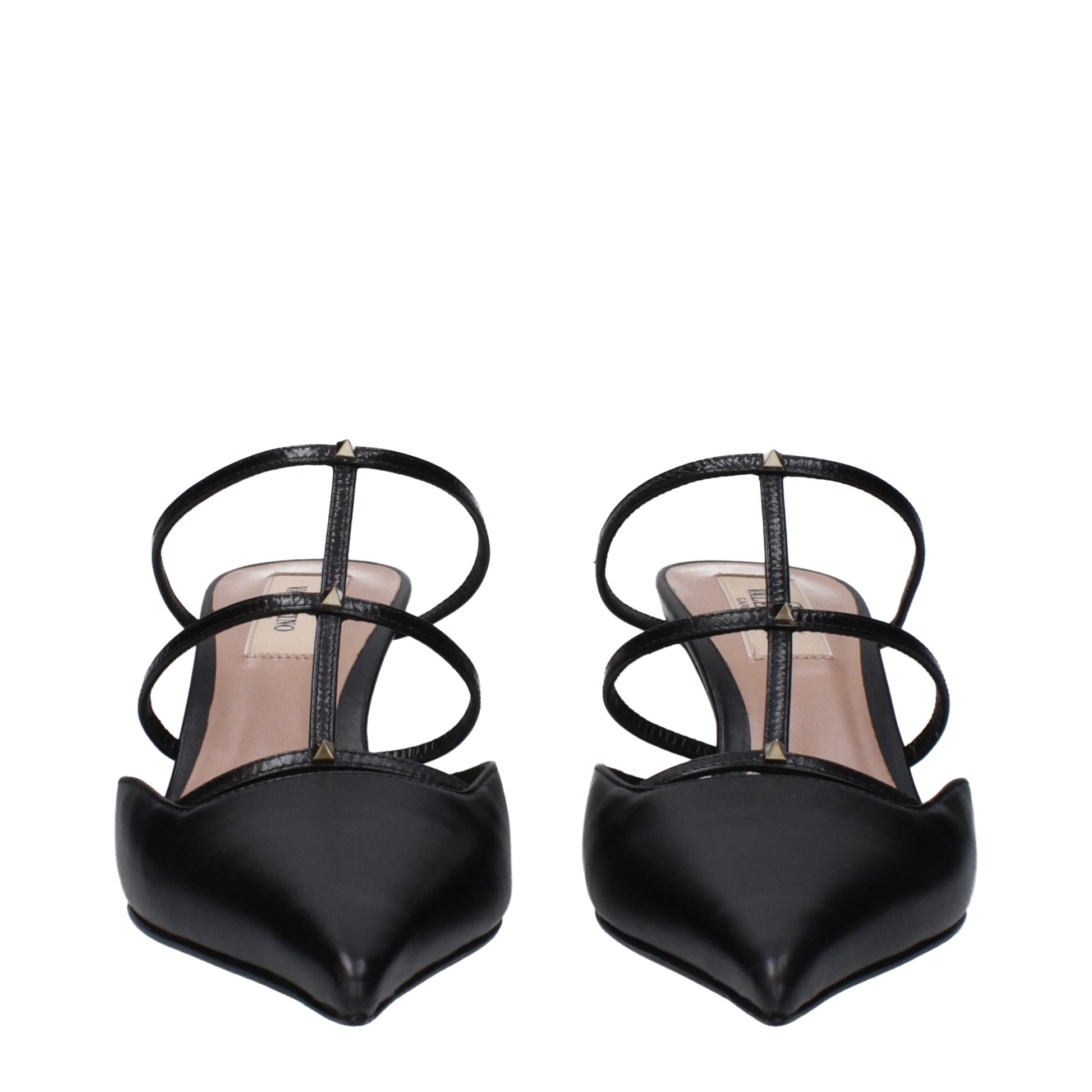 Black Leather Sandal