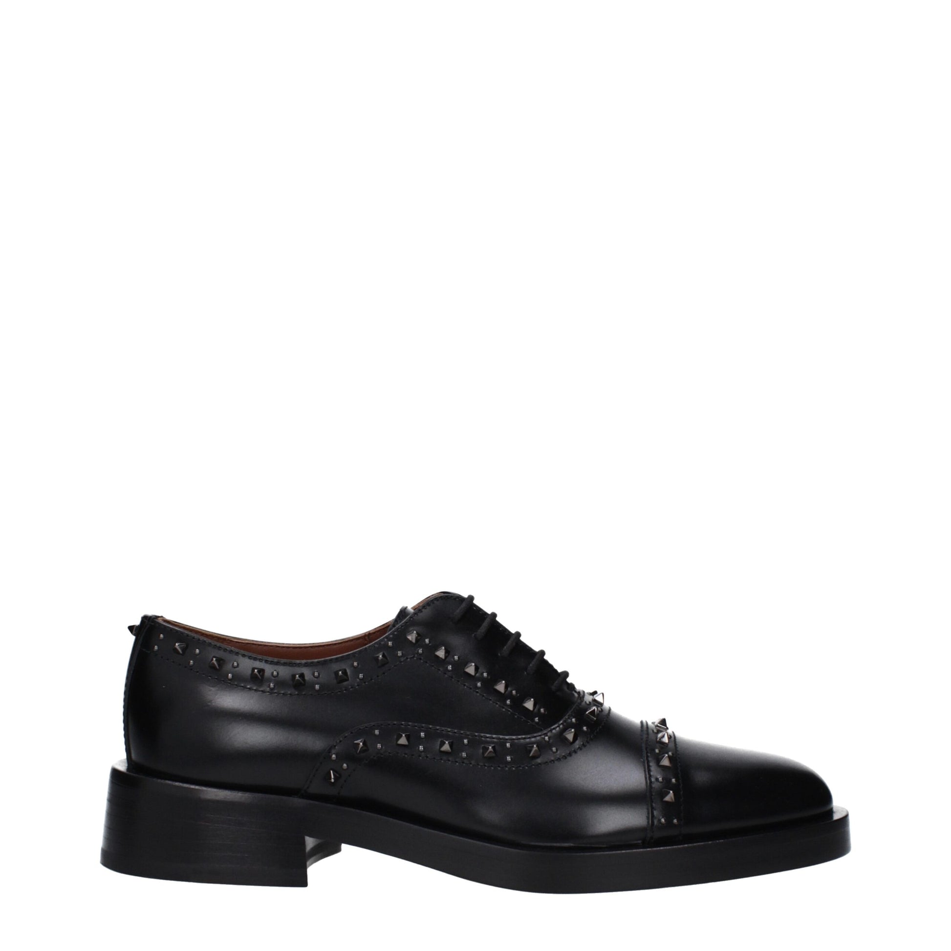Black Leather Oxfords And Derby