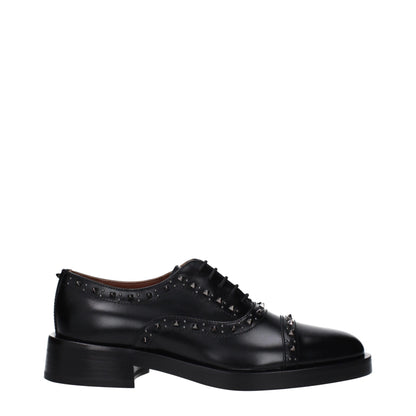 Black Leather Oxfords And Derby
