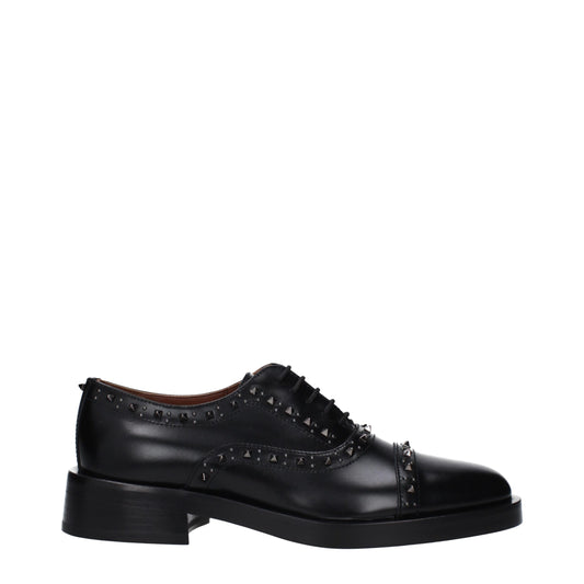 Black Leather Oxfords And Derby