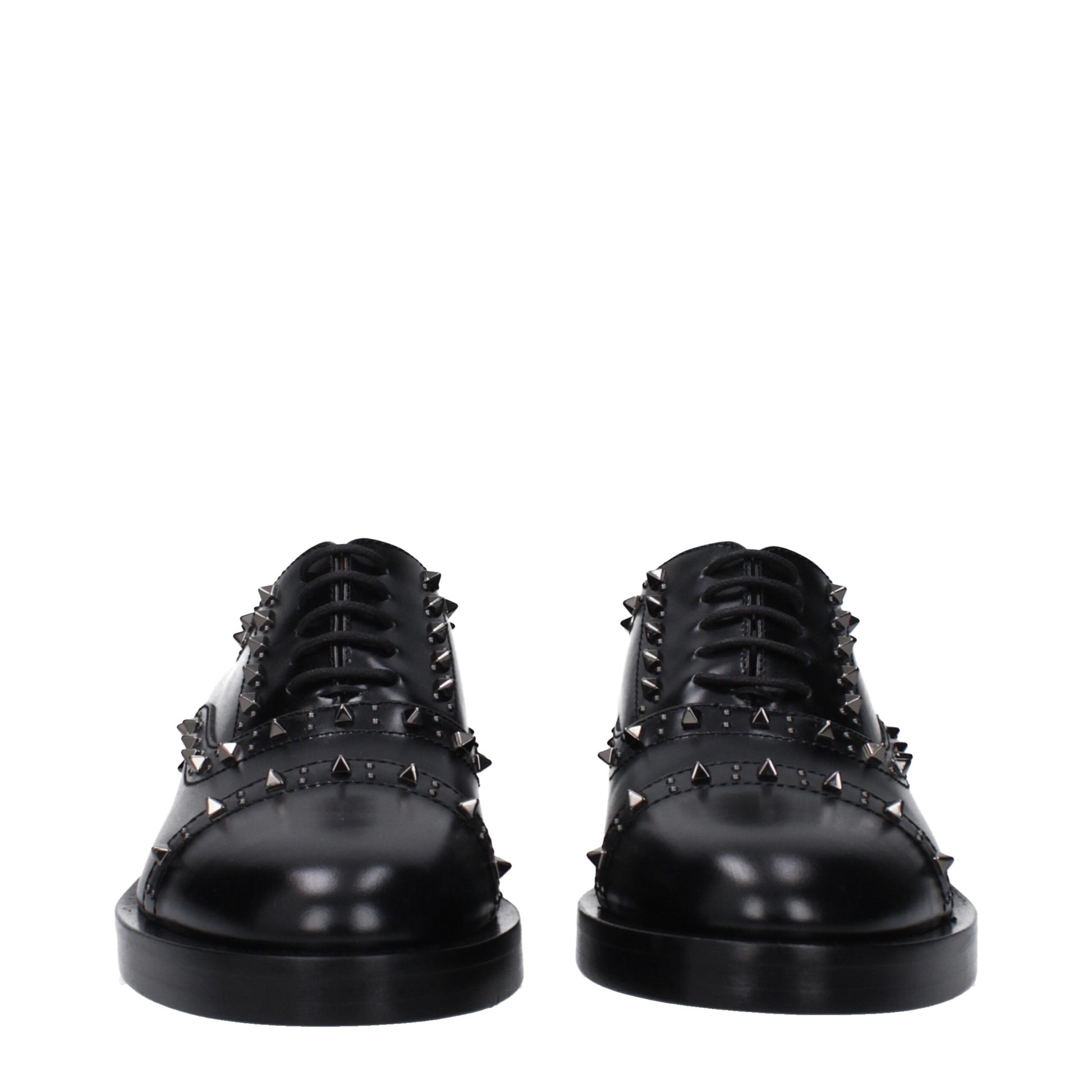 Black Leather Oxfords And Derby