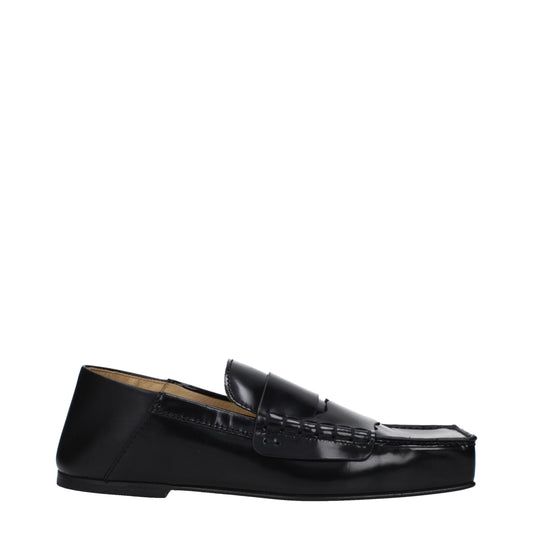 Black Leather Loafer