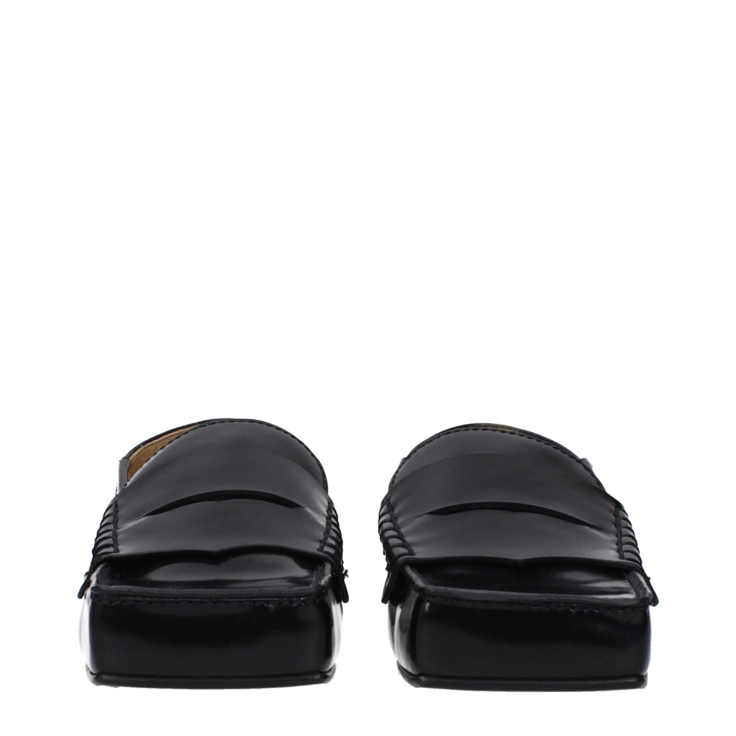 Black Leather Loafer