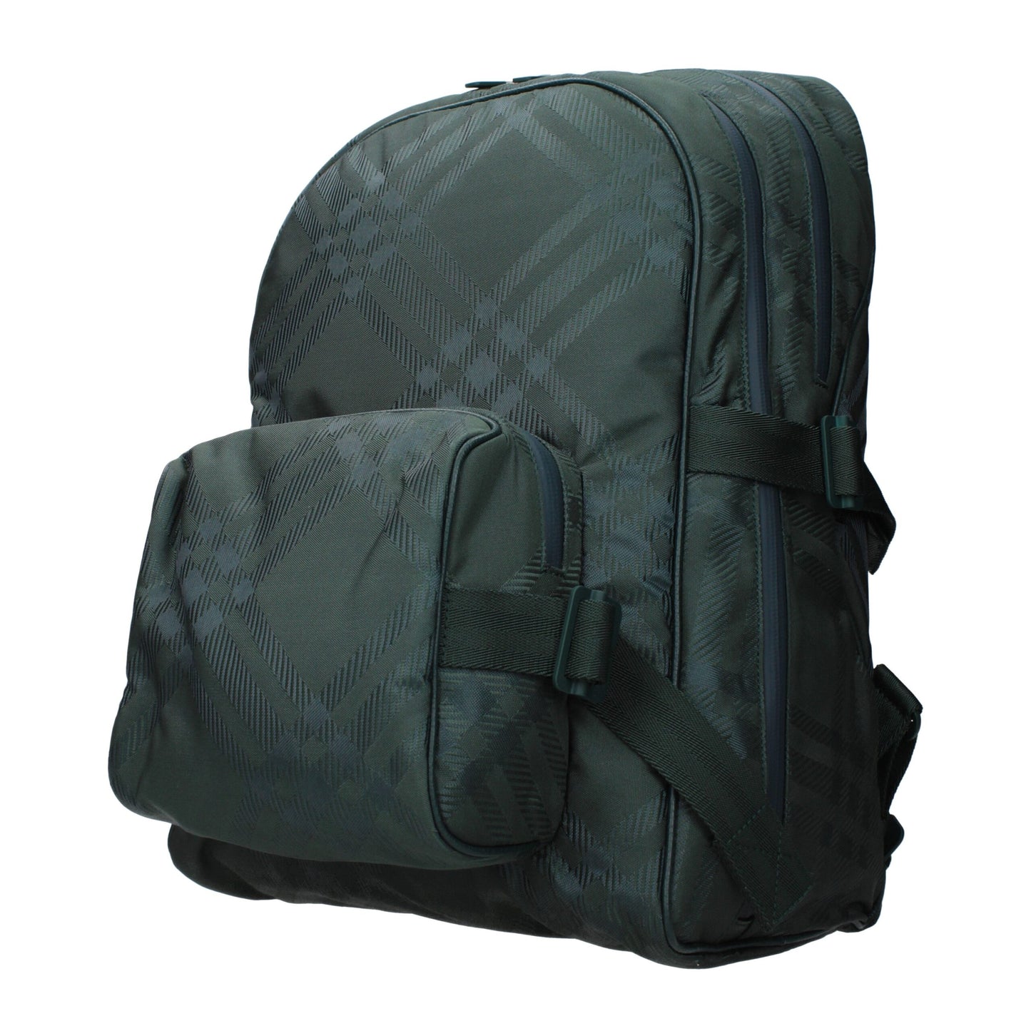 Green Fabric Backpacks