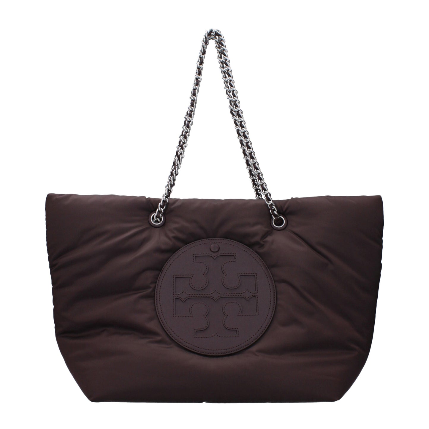 Purple Fabric Shoulder Bags