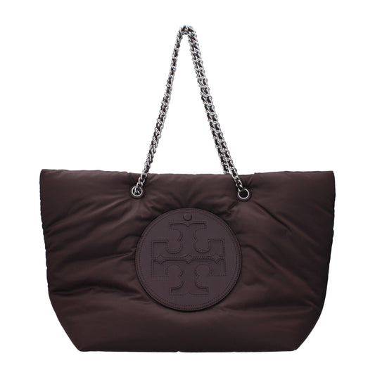Purple Fabric Shoulder Bags