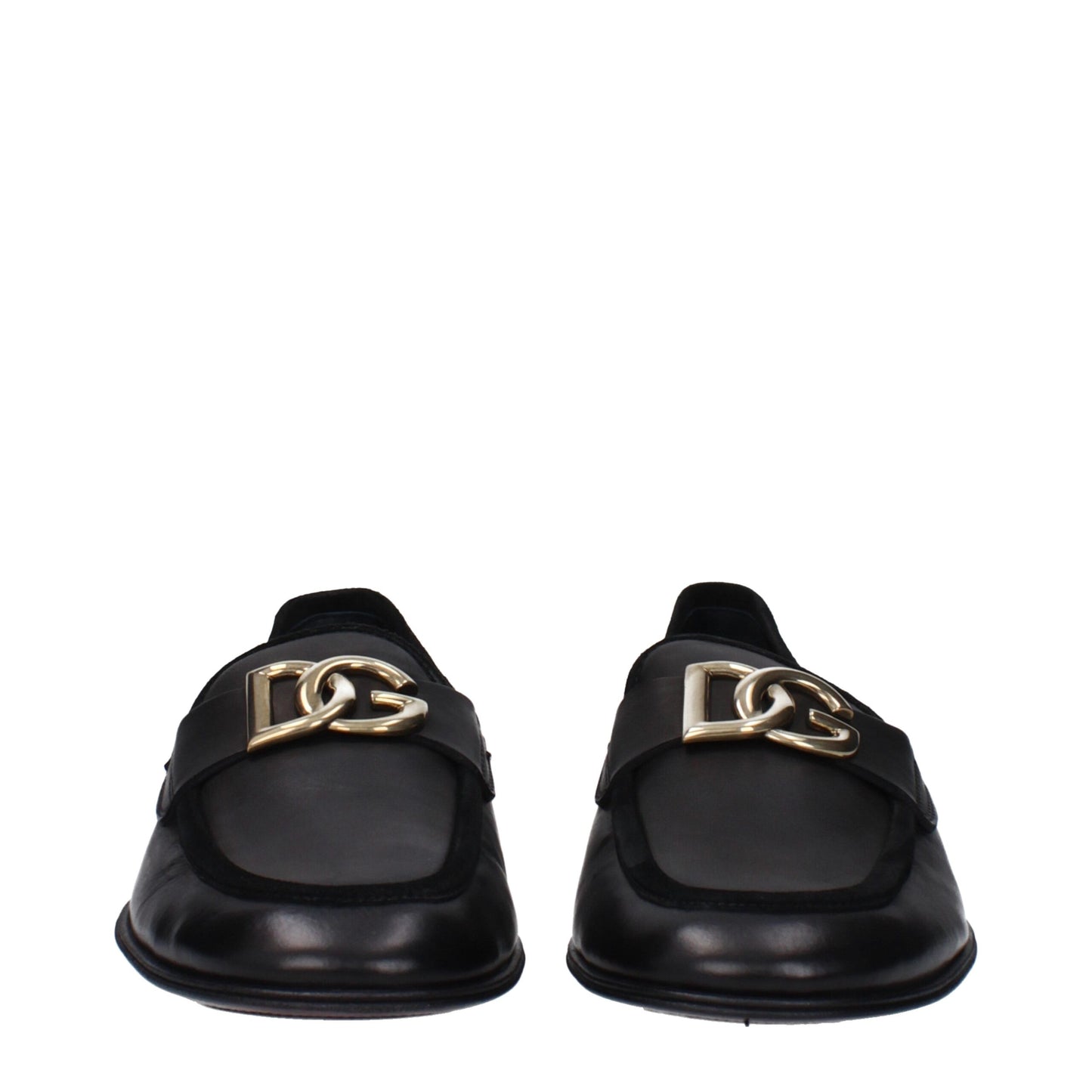 Black Leather Loafer