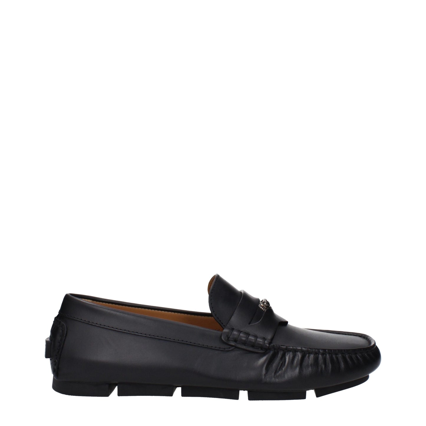 Black Leather Loafer