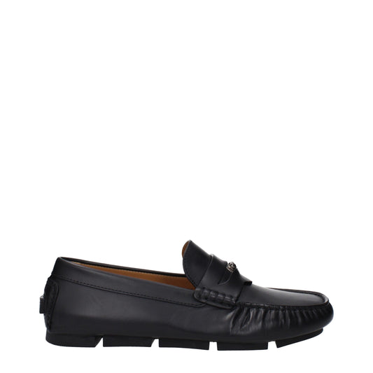 Black Leather Loafer