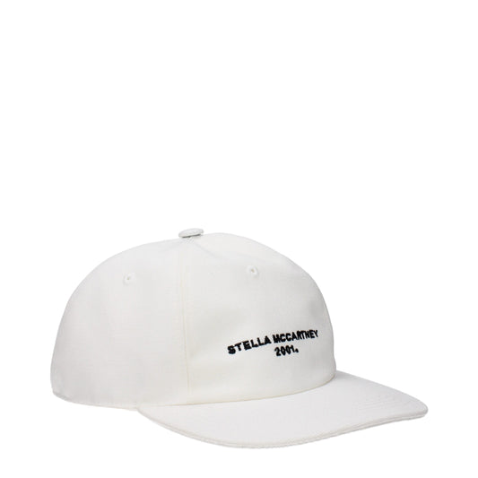 White Cotton Caps (Baseball Hat)